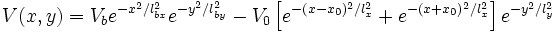 Gaussian confinement