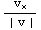 v_x/(| v |)
